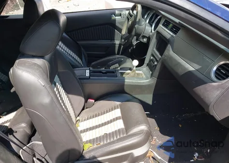 2010 Ford Shelby Gt500 из США, поврежденный, VIN 1ZVBP8KS3A5140210